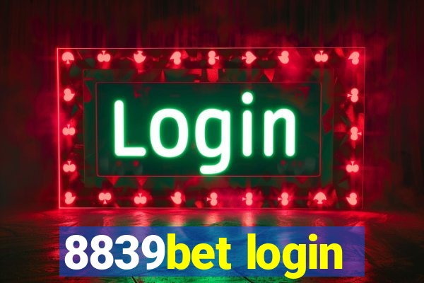 8839bet login